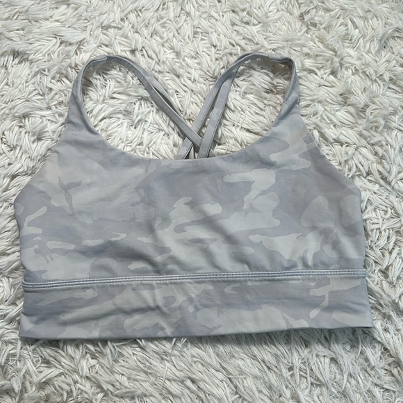 Lululemon Energy Longline Bra *Medium Support, B–D Cups Heritage Camo 2.0 Jacqua - Picture 1 of 3
